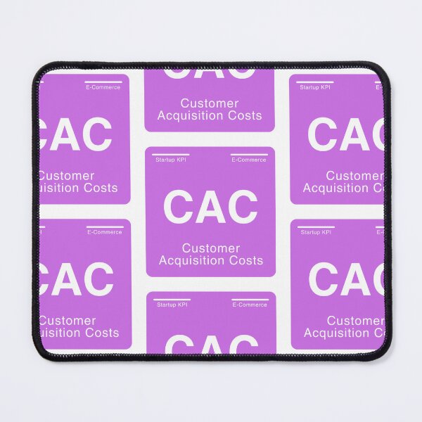 Artikelvorschau, Periodensystem der Startup-KPIs „Customer Acquisition Costs (CAC)“ entworfen und verkauft von whatthetechgear.