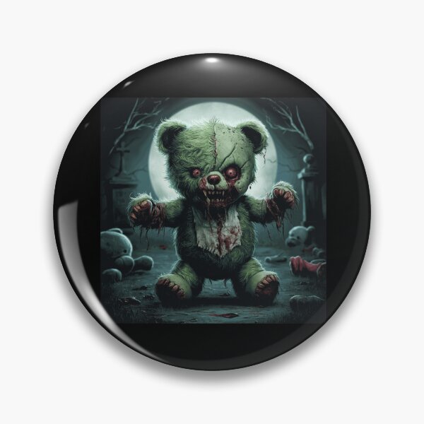 Item preview, Zombie Bear Halloween Zombie Teddy Zombie Lover designed and sold by BlueBerry-Pengu.