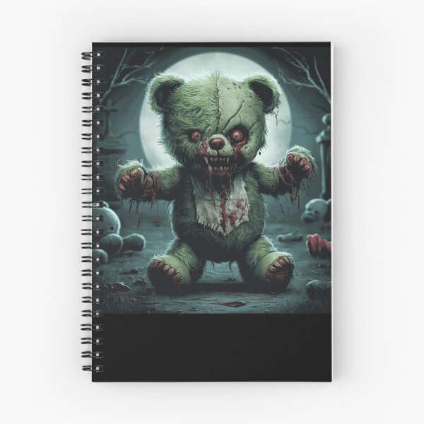 Item preview, Oso Zombi Halloween Zombi Peluche Zombi Amante designed and sold by BlueBerry-Pengu.