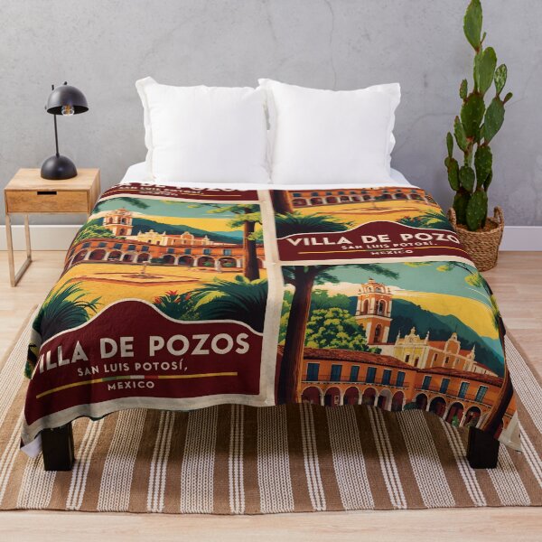 Item preview, Villa de Pozos San Luis Potosi Mexico Vintage Travel Tourism designed and sold by TravelersGems.