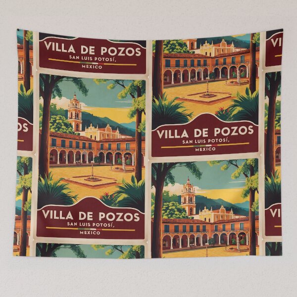 Item preview, Villa de Pozos San Luis Potosí México Viajes Vintage Turismo designed and sold by TravelersGems.