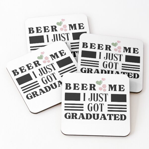 Item preview,  Beer Me I just Got Graduated Typographic Light Design designed and sold by Raise2Shine.