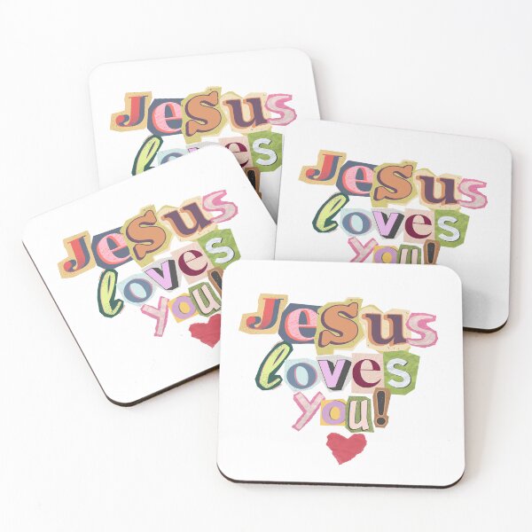 Item preview, Jesus loves you! designed and sold by HippieChristian.