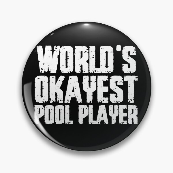Item preview, World's Okayest Pool Player designed and sold by HonestGangster.