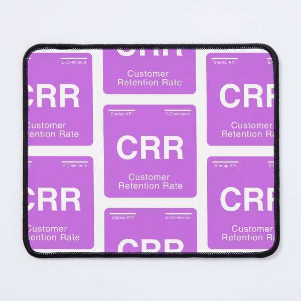 Item preview, Periodic table of startup KPIs “Customer Retention Rate (CRR)” designed and sold by whatthetechgear.
