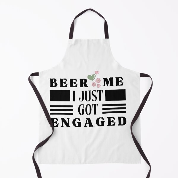 Item preview, Beer Me I just Got Engaged Typographic Light Design designed and sold by Raise2Shine.