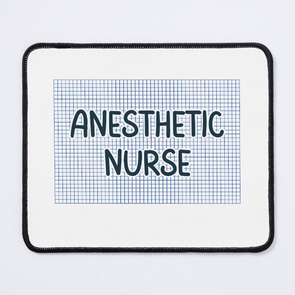 Item preview, Anesthesia Nurse Charting Grid Anesthesiology CRNA designed and sold by The Remi Reserve.
