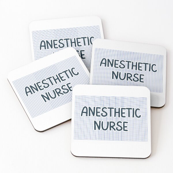 Item preview, Anesthesia Nurse Charting Grid Anesthesiology CRNA  designed and sold by The Remi Reserve.