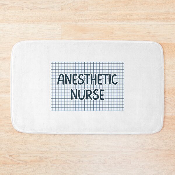 Item preview, Anesthesia Nurse Charting Grid Anesthesiology CRNA  designed and sold by The Remi Reserve.