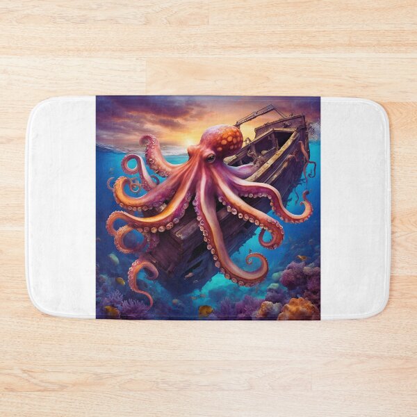 Item preview, Octopus and abandoned ship designed and sold by FitEnvy.