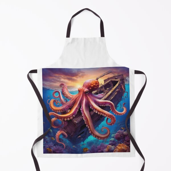 Item preview, Octopus and abandoned ship designed and sold by FitEnvy.