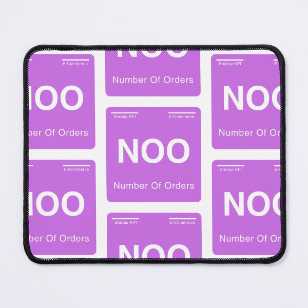 Item preview, Periodic table of startup KPIs “Number Of Orders (NOO)” designed and sold by whatthetechgear.
