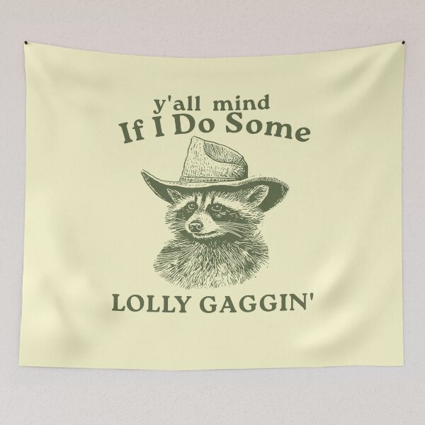 Item preview, Y'all Mind If I Do Some Lollygagging, Retro Vintage Frog, Nostalgia designed and sold by VerdePlantTees.