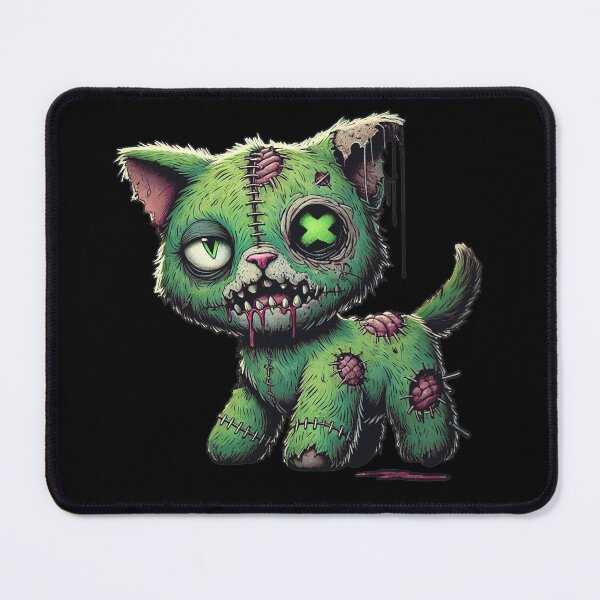 Item preview, Zombie Cat Halloween Zombie Cat Zombie Lover designed and sold by BlueBerry-Pengu.
