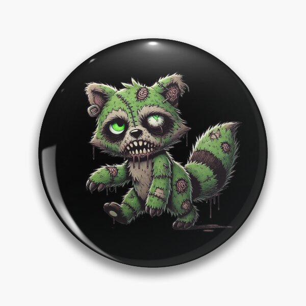 Item preview, Zombie Raccoon Halloween Zombie Raccoon Zombie Lover designed and sold by BlueBerry-Pengu.