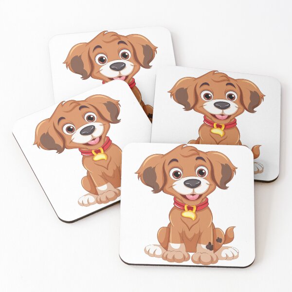 Item preview, Happy dog ​​sitting cartoon character designed and sold by TODPESIGN.