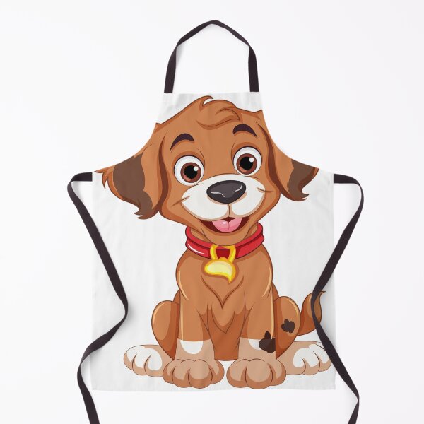 Item preview, Happy dog sitting cartoon character designed and sold by TODPESIGN.
