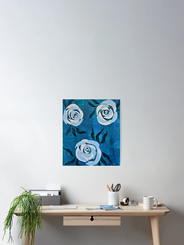 Thumbnail 2 of 3, Poster, Midnight Roses designed and sold by SarahVGarrett.