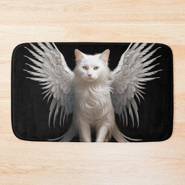 Item preview, Guardian angel cat designed and sold by Mohamedeinoo.