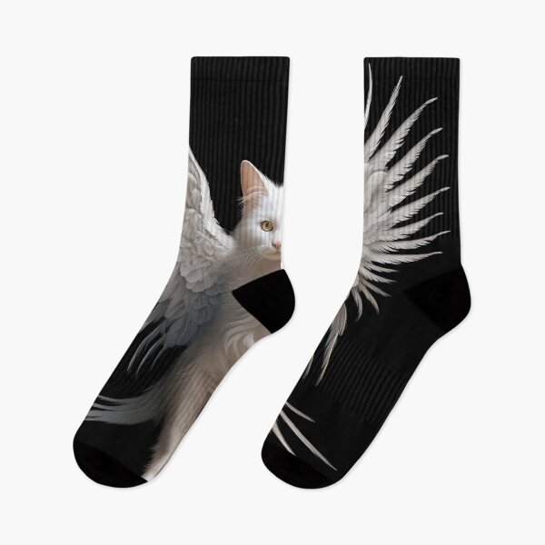 Item preview, Guardian angel cat designed and sold by Mohamedeinoo.