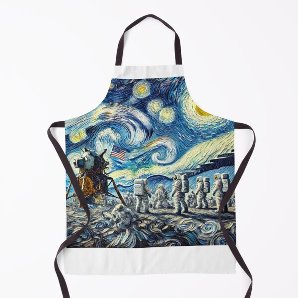 Item preview, Starry Moon Landing Night designed and sold by MrAmericana.
