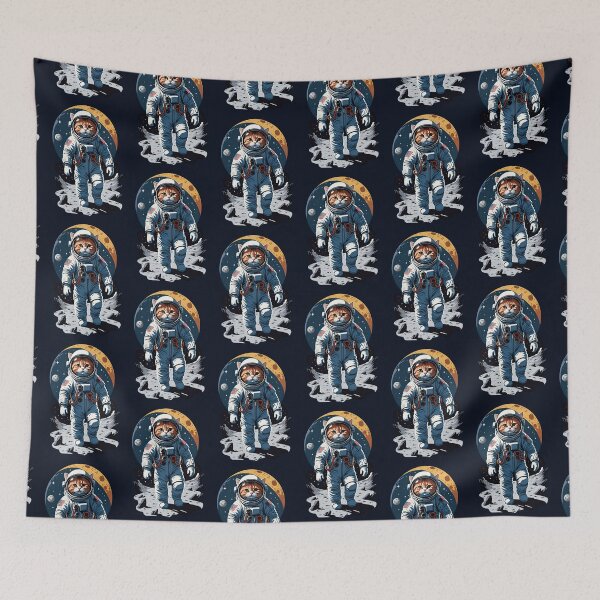 Item preview, Catstronaut (#10) cat astronaut in space [Create a set!] designed and sold by SolidEarthArt.