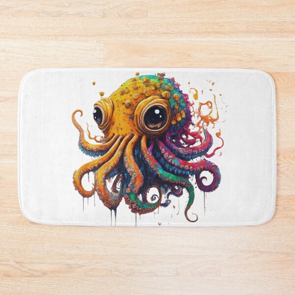 Item preview, ColorFulOctopus designed and sold by FitEnvy.