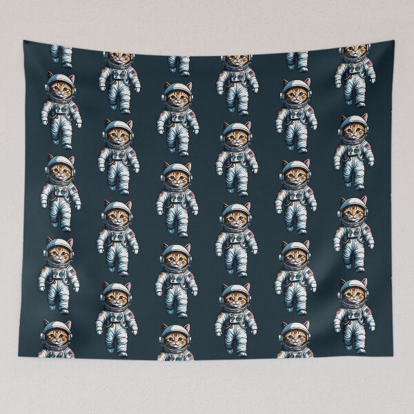 Item preview, Catstronaut (#12) cat astronaut in space [Create a set!] designed and sold by SolidEarthArt.
