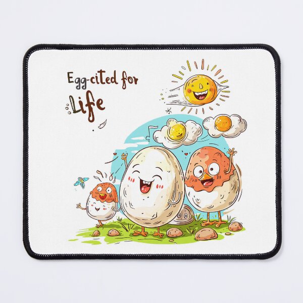 Item preview, Egg-cited for Life: Happy Egg Friends designed and sold by kjon88.