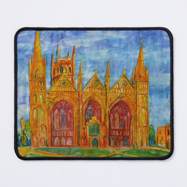 Item preview, Peterborough Cathedral , Watercolour Inks designed and sold by Luke Bailey.