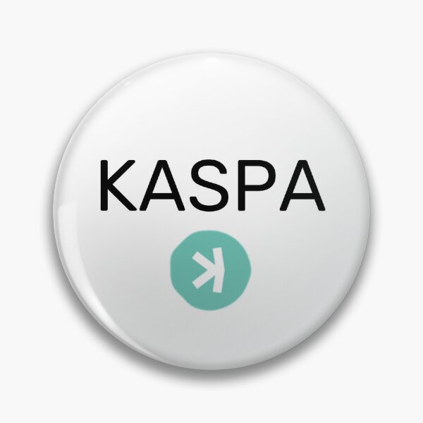 Item preview, Kaspa Text With Logo on Bottom Tee designed and sold by caffeinateduser.