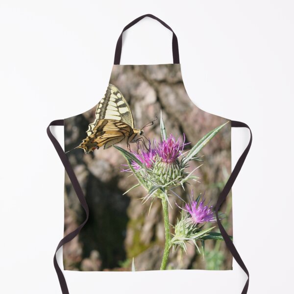 Item preview, Scarce Swallowtail Butterfly and Thistle designed and sold by taiche.