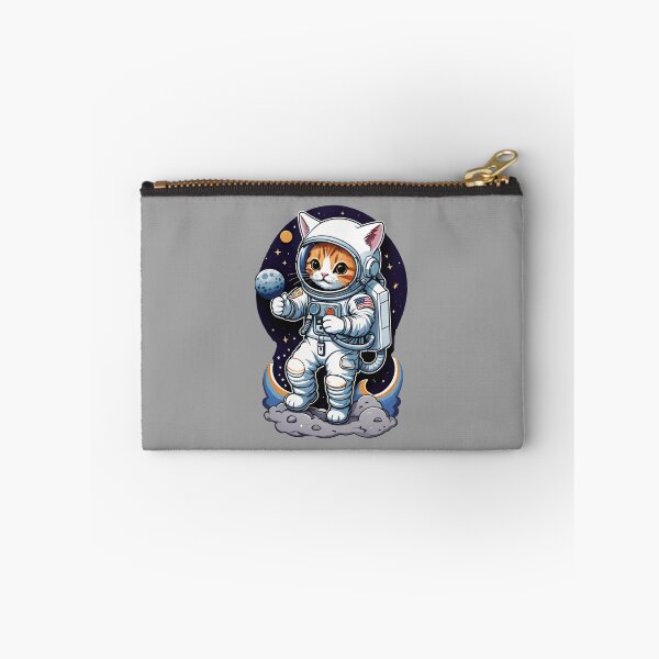 Item preview, Catstronaut (#13) cat astronaut in space [Create a set!] designed and sold by SolidEarthArt.