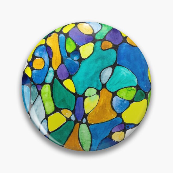 Item preview, Endless circle of serenity with watercolors (640308) designed and sold by Heiter und Gelassen.
