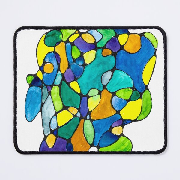 Item preview, Endless circle of serenity with watercolors (640308) designed and sold by Heiter und Gelassen.