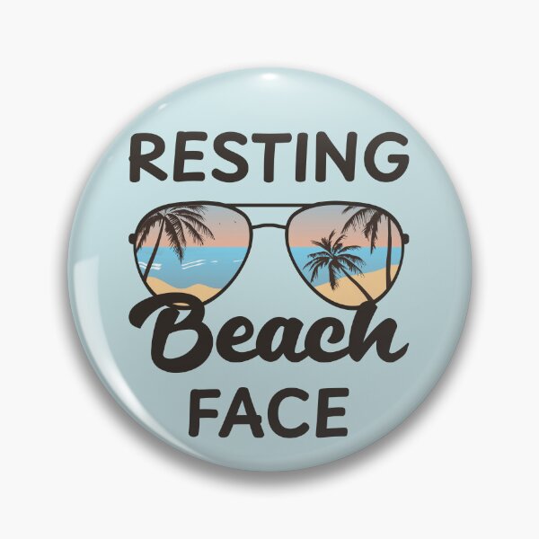 Item preview, Resting Beach Face III designed and sold by Lemon Pepper.