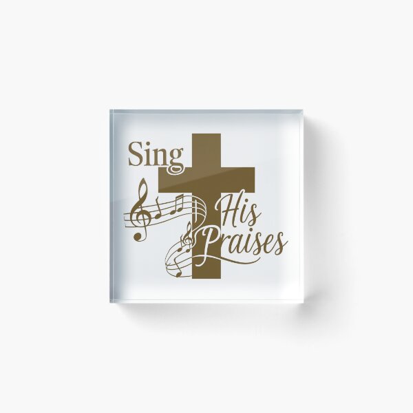 Item preview, Sing His Praises  designed and sold by Script-Melodies.