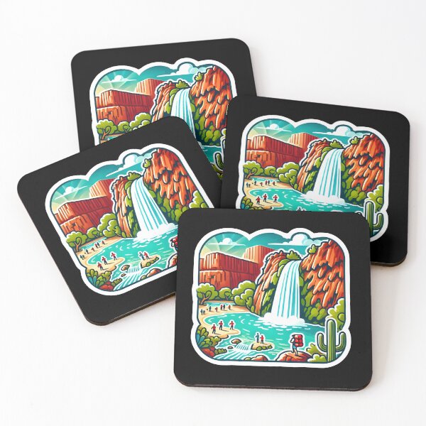Item preview, Lake Havasu And Havasu Falls Cute and Funny Gifts Art designed and sold by BadhbhArt.