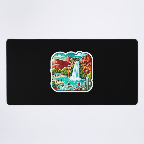 Item preview, Lake Havasu And Havasu Falls Cute and Funny Gifts Art designed and sold by BadhbhArt.