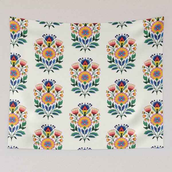 Item preview, Hungarian Folk Flower Design designed and sold by xiao xuans.