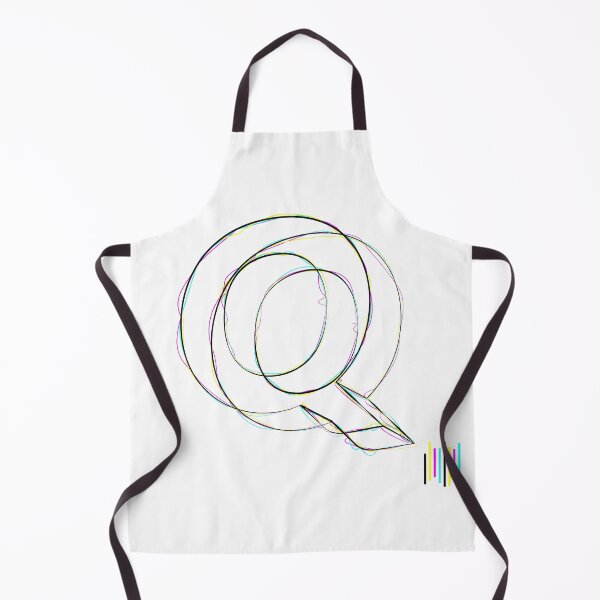 Item preview, Q - cmyk strokes designed and sold by JanKrogh.