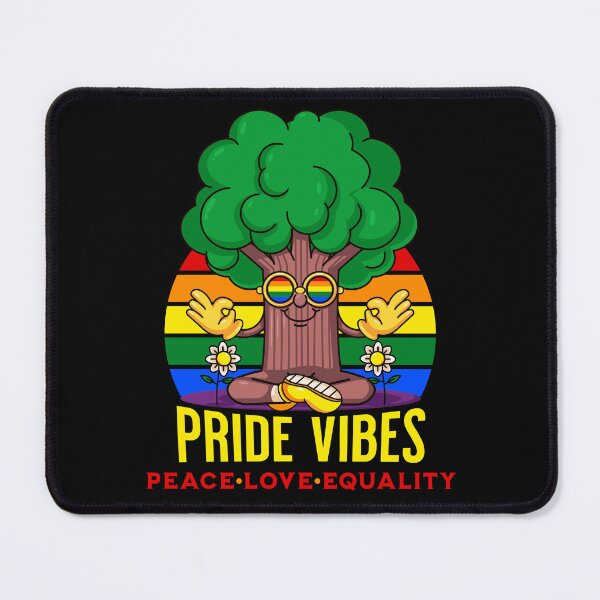 Item preview, Pride Vibes Peace Love Equality designed and sold by RockBeeDesigns.