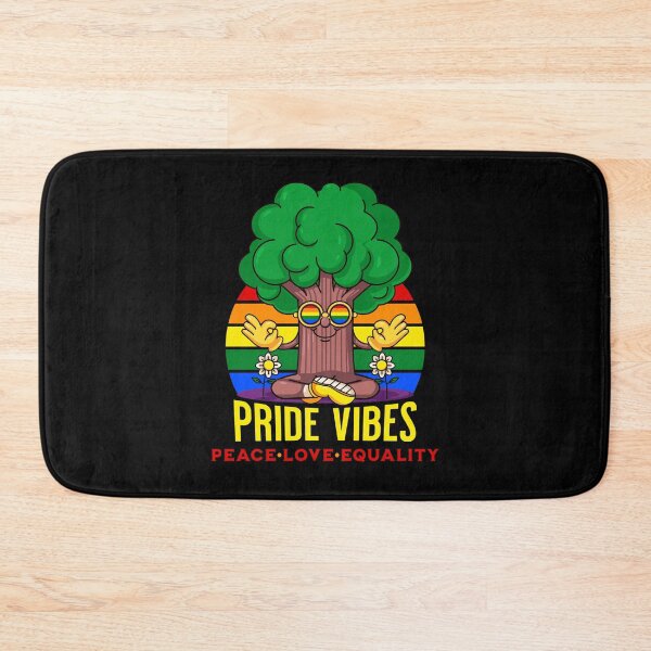 Item preview, Pride Vibes Peace Love Equality designed and sold by RockBeeDesigns.