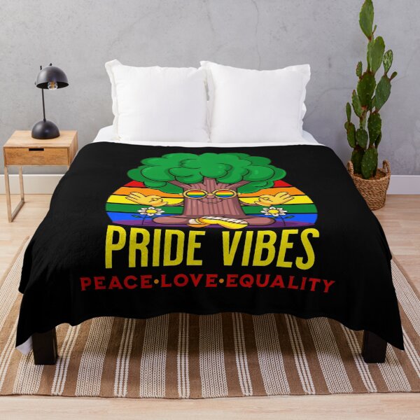 Item preview, Pride Vibes Peace Love Equality designed and sold by RockBeeDesigns.