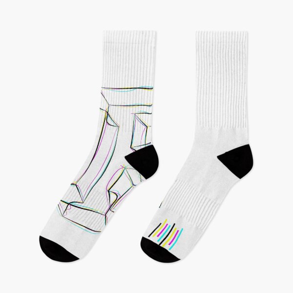 Item preview, R - cmyk strokes designed and sold by JanKrogh.