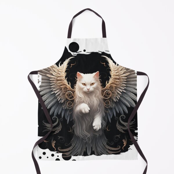 Item preview, Guardian angel cat designed and sold by Mohamedeinoo.
