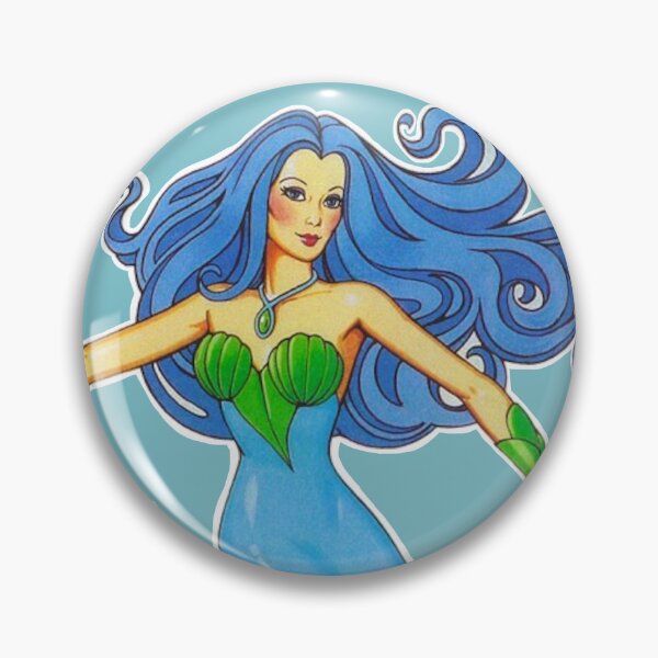 Artikelvorschau, Vintage-Stil SHE RA Karte zurück Stil Charakter Kunst - MERMISTA - Mystifying Mermaid entworfen und verkauft von Michaelofthe80s.