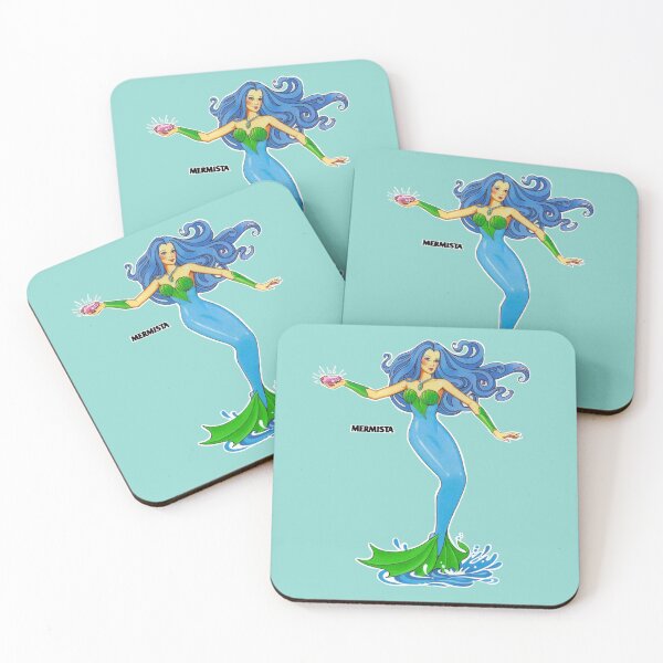 Item preview, Vintage Style SHE RA Card back Style Character art - MERMISTA - Mystifying Mermaid designed and sold by Michaelofthe80s.