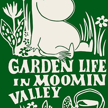 Artwork thumbnail, Moomin Garden Life Nature Scene by MoominStore