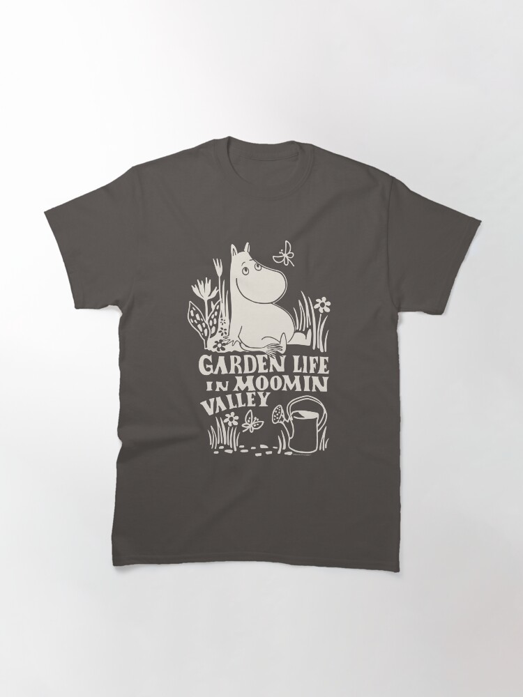 Thumbnail 3 of 7, Classic T-Shirt, Moomin Garden Life Nature Scene designed and sold by MoominStore.